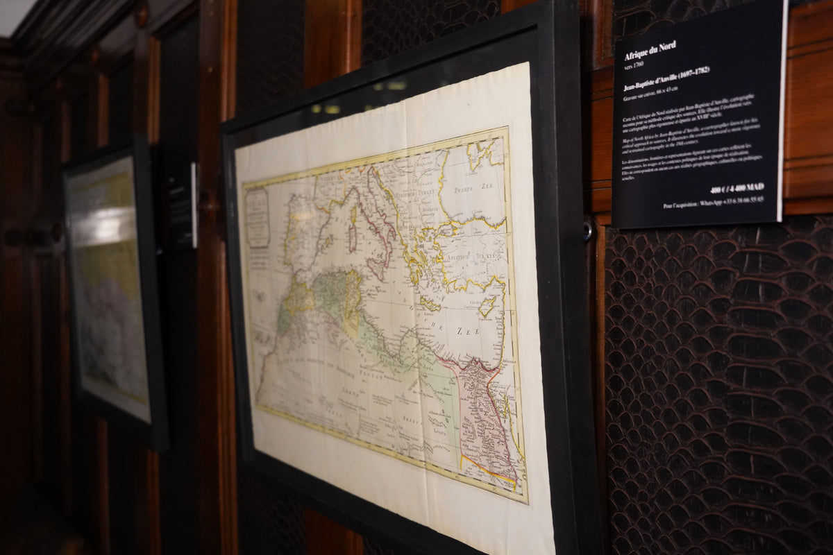 Exhibition antique maps of Africa