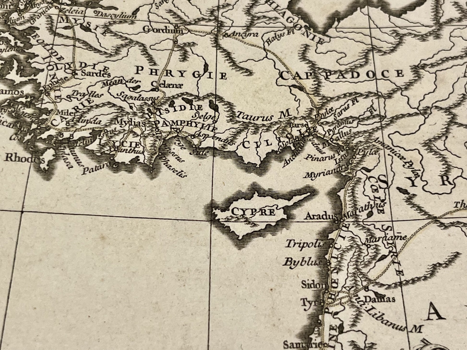 Expedition Alexandre le Grand carte ancienne