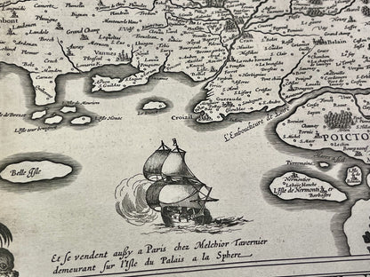 Gravure ancienne Bretagne