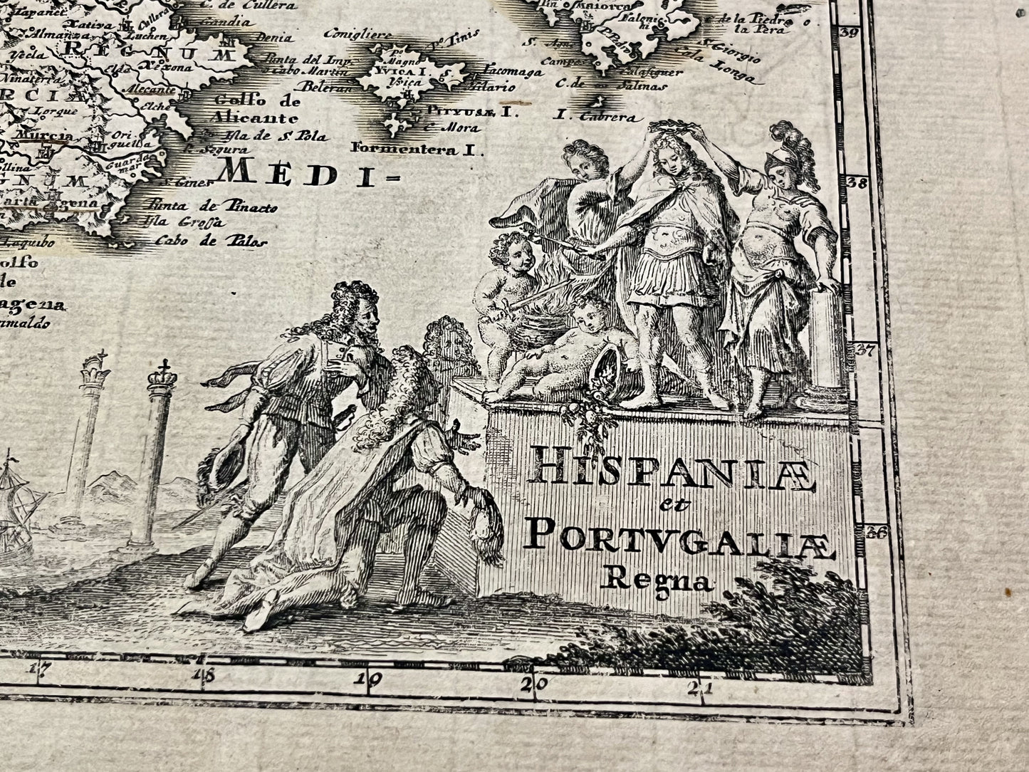 Hispaniae et Portugaliae Regna par Christoph Weigel