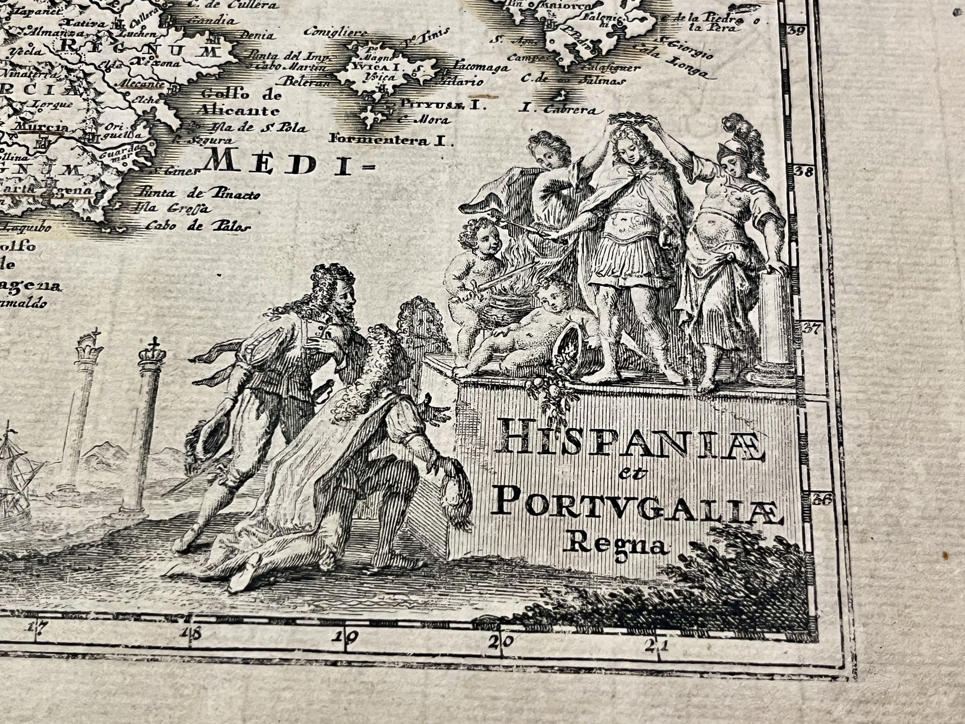 Hispaniae et Portugaliae Regna par Christoph Weigel