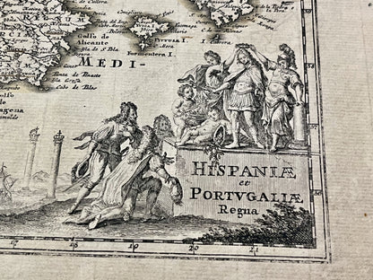 Hispaniae et Portugaliae Regna par Christoph Weigel