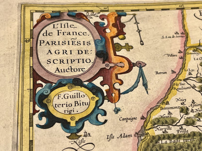 L Isle de France Parisiesis Agri descriptio auctore