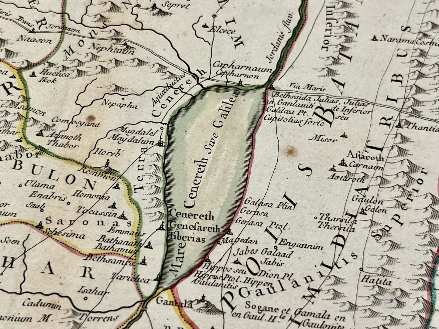 Lac de Tiberiade Galilee