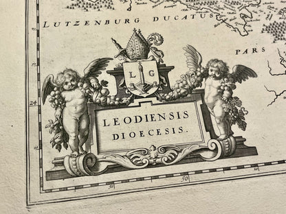 Leodiensis Diocesis par Blaeu