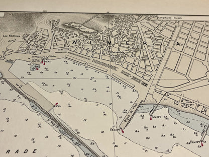 Mapa antiguo Almeria