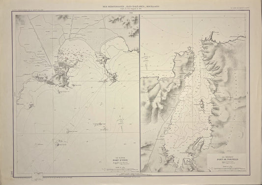 Mapo antigua Ibiza Fornells