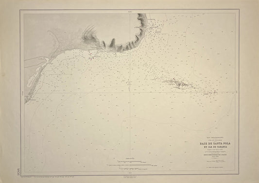 Mapo antigua Isla Tabarca