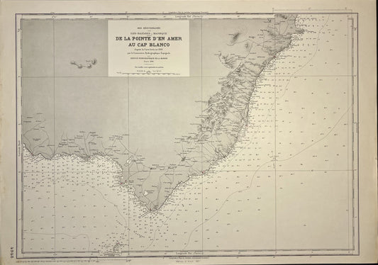 Mapo antigua Punta de nAmer capo blanco Majorca