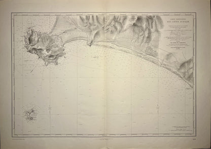Mappa antica Argentaro Giannutri
