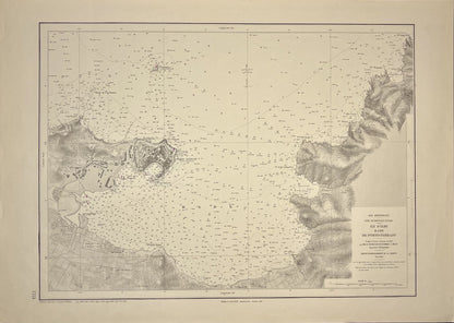 Mappa antica Portoferraio Elba