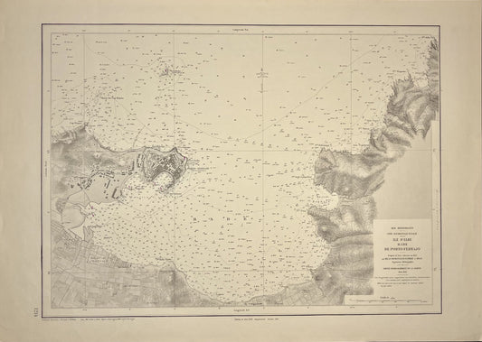 Mappa antica Portoferraio Elba