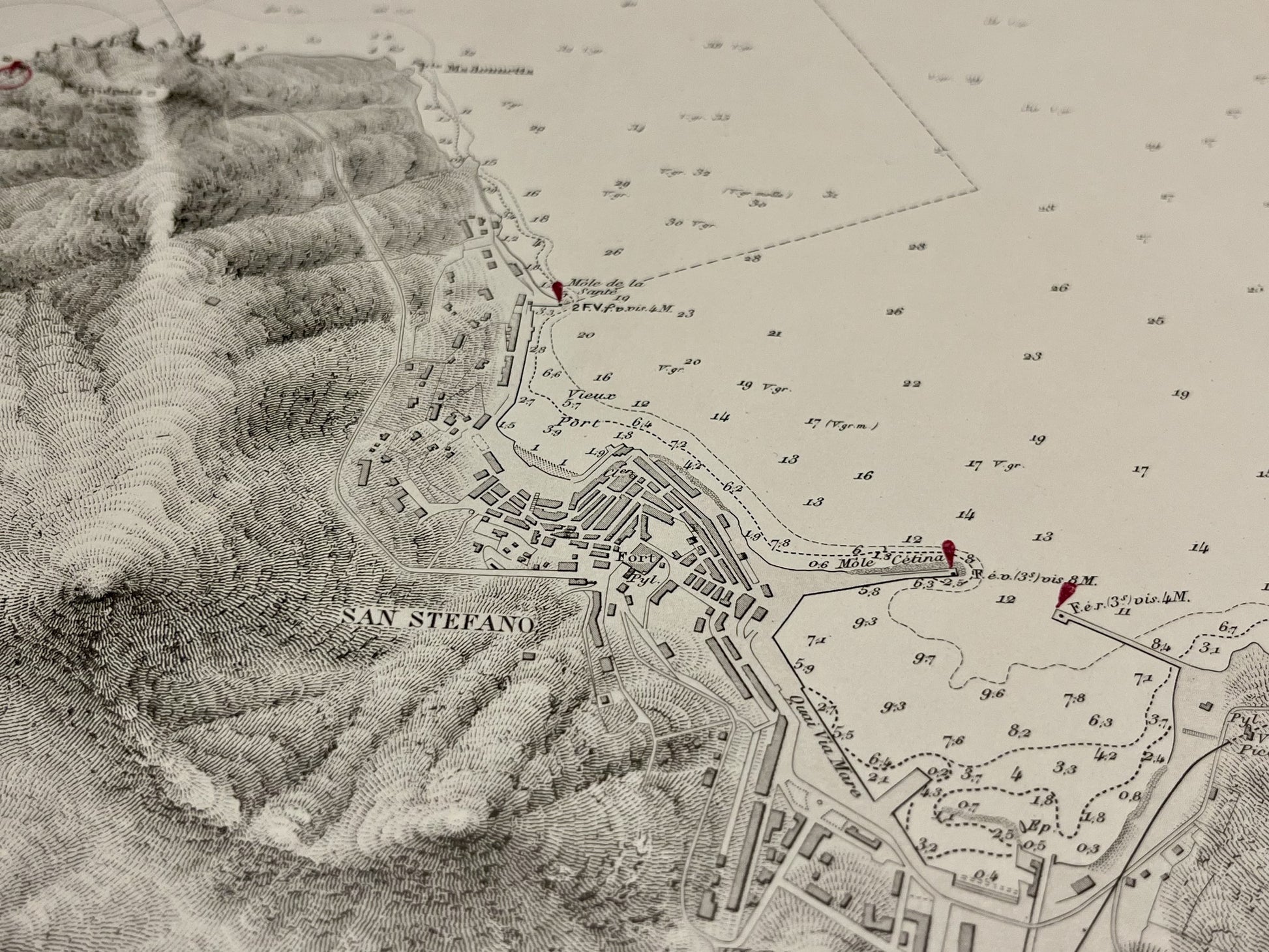 Mappa antica San Stefano