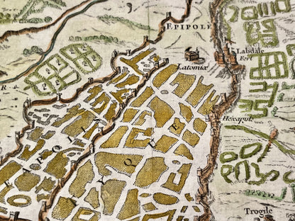 Petite carte vintage Syracuse