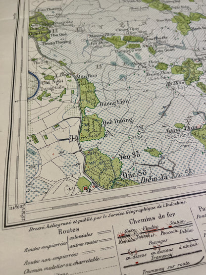 Plan ancien de l'Indochine, Hoai-Duc-Phu Ouest