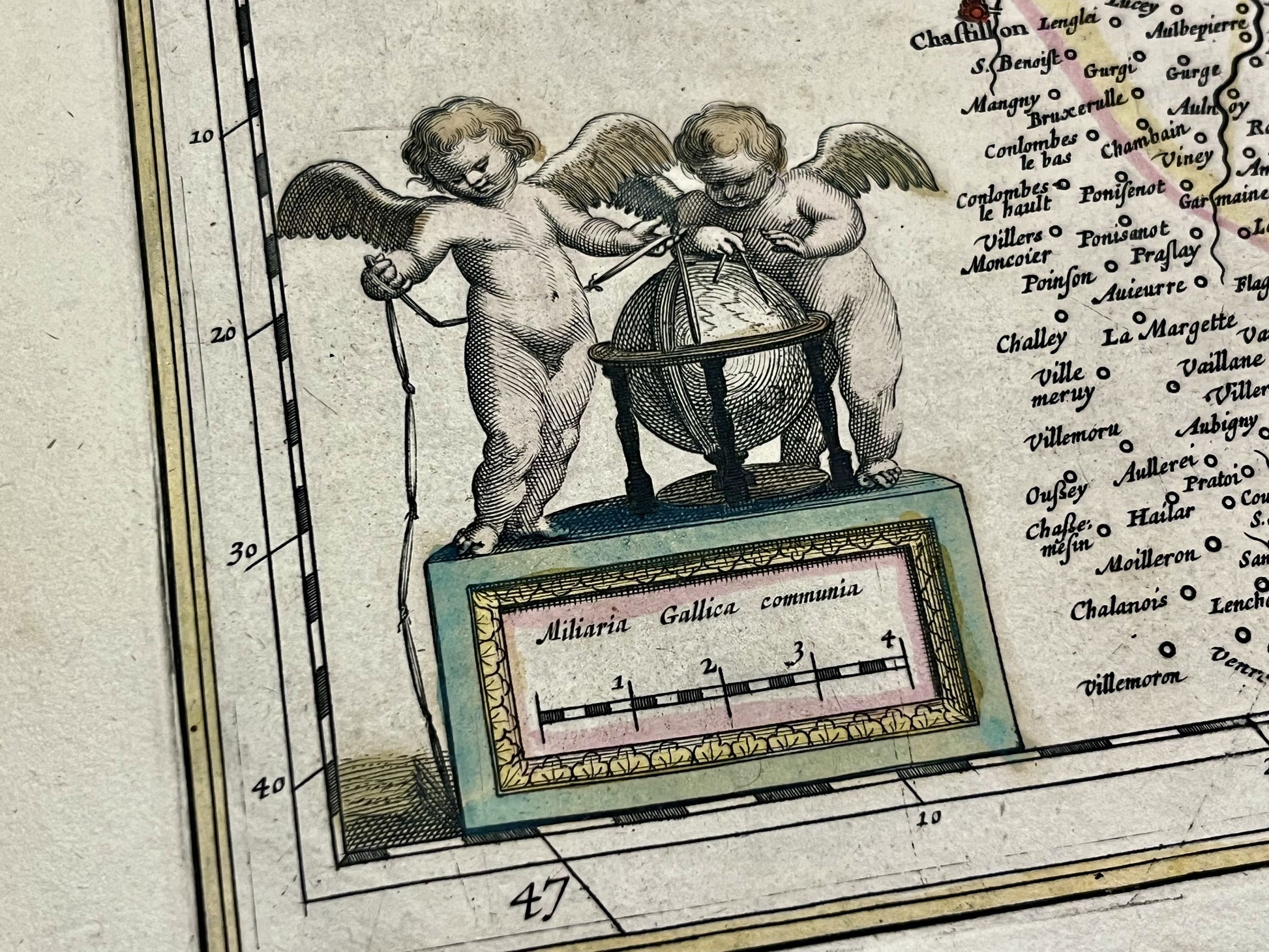 Plan ancien Champagne