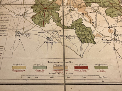 Plan ancien Foret de Retz