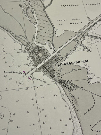 Plan ancien Grau-du-Roi