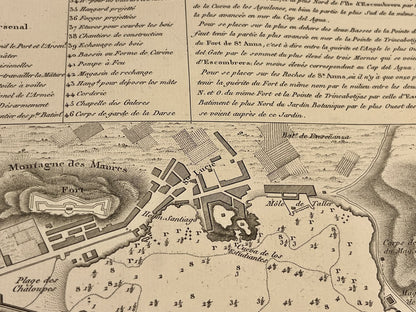 Plan ancien Marine Carthagene