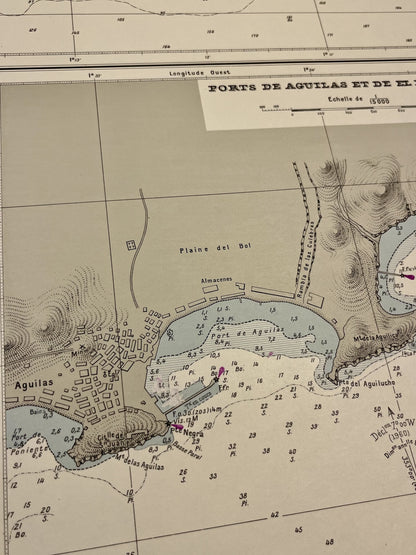 Plan ancien Port Aguilas