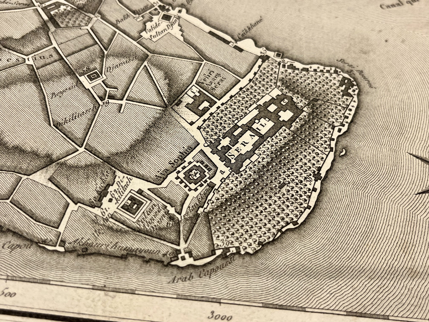 Plan ancien Sainte-Sophie Istanbul
