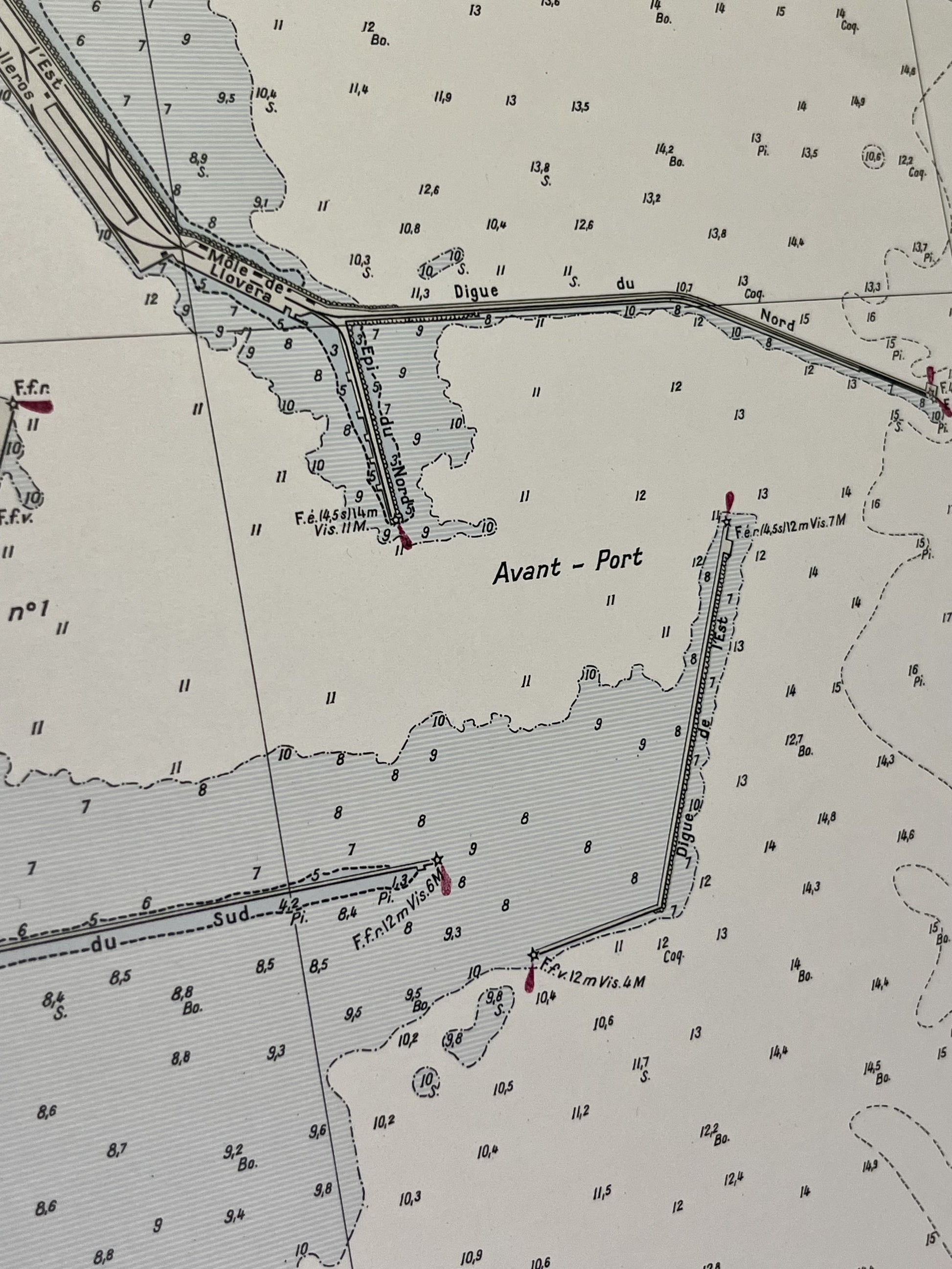 Plan ancien port Valence Espagne