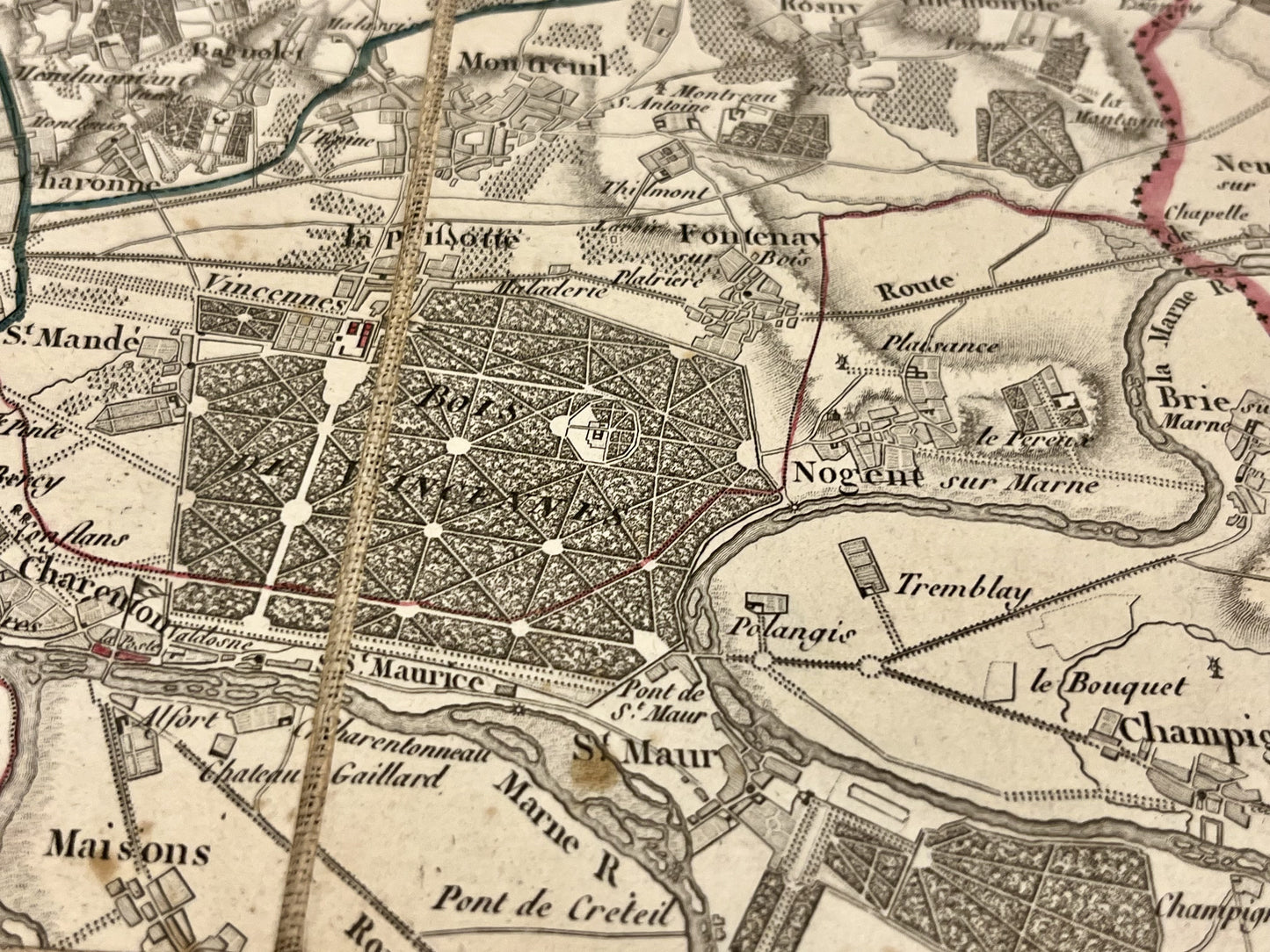 Plan bois Vincennes Empire