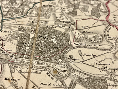 Plan bois Vincennes Empire