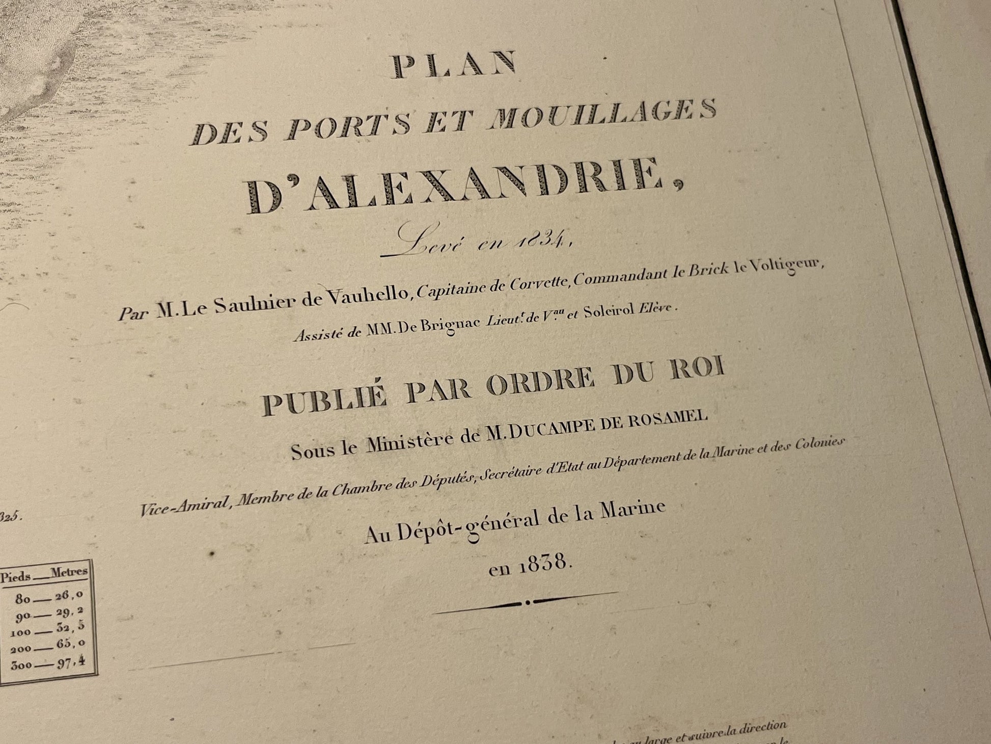 Plan des ports et mouillages d Alexandrie