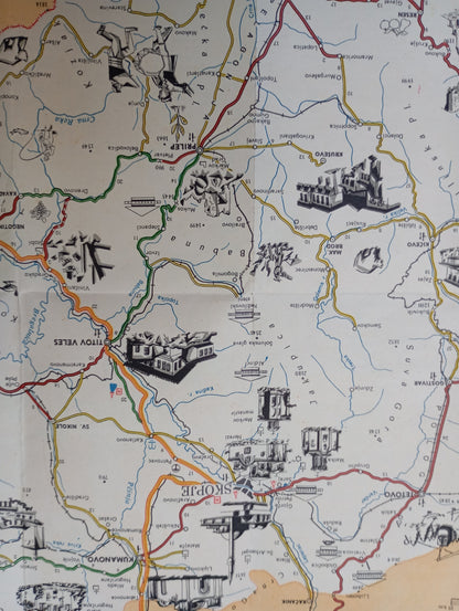 Plan pictural de la Macedoine
