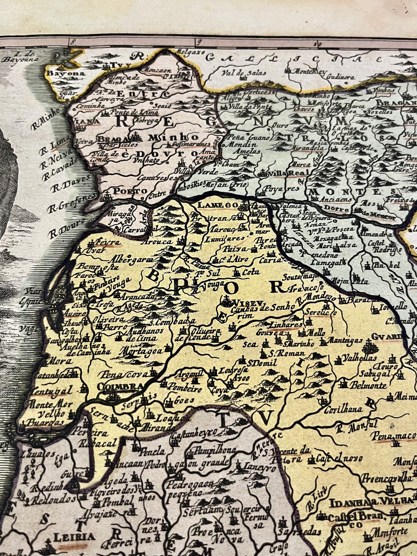 Porto carte geographique ancienne