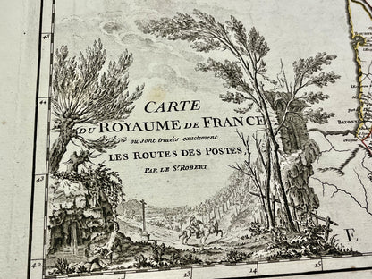 Routes des Postes Royaume de France