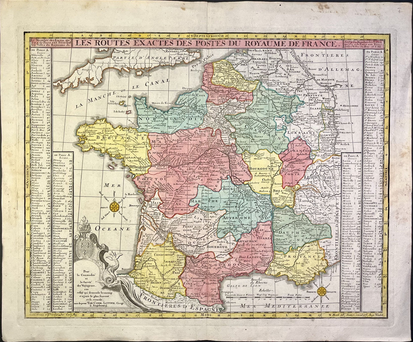 Routes des Postes du Royaume de France