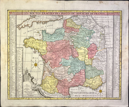 Routes des Postes du Royaume de France