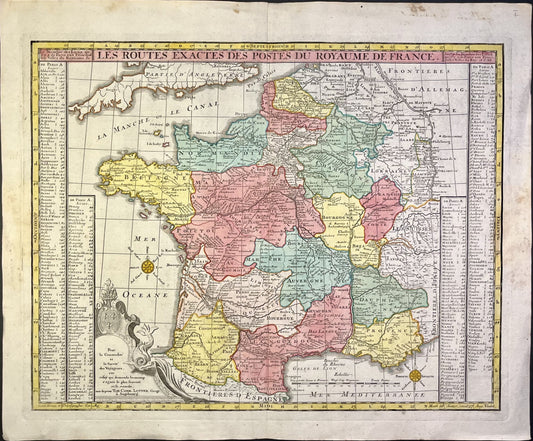 Routes des Postes du Royaume de France