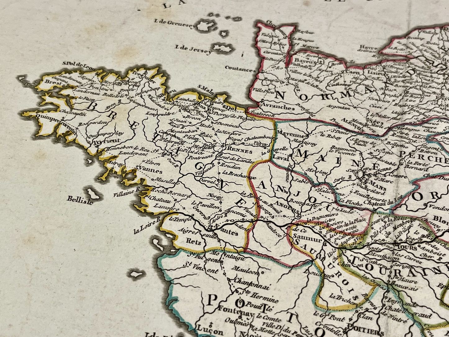 Routes des postes Bretagne