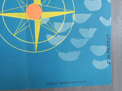 affiche vintage nouvelle caledonie