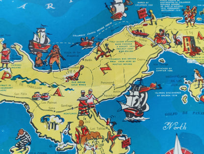 affiche vintage panama