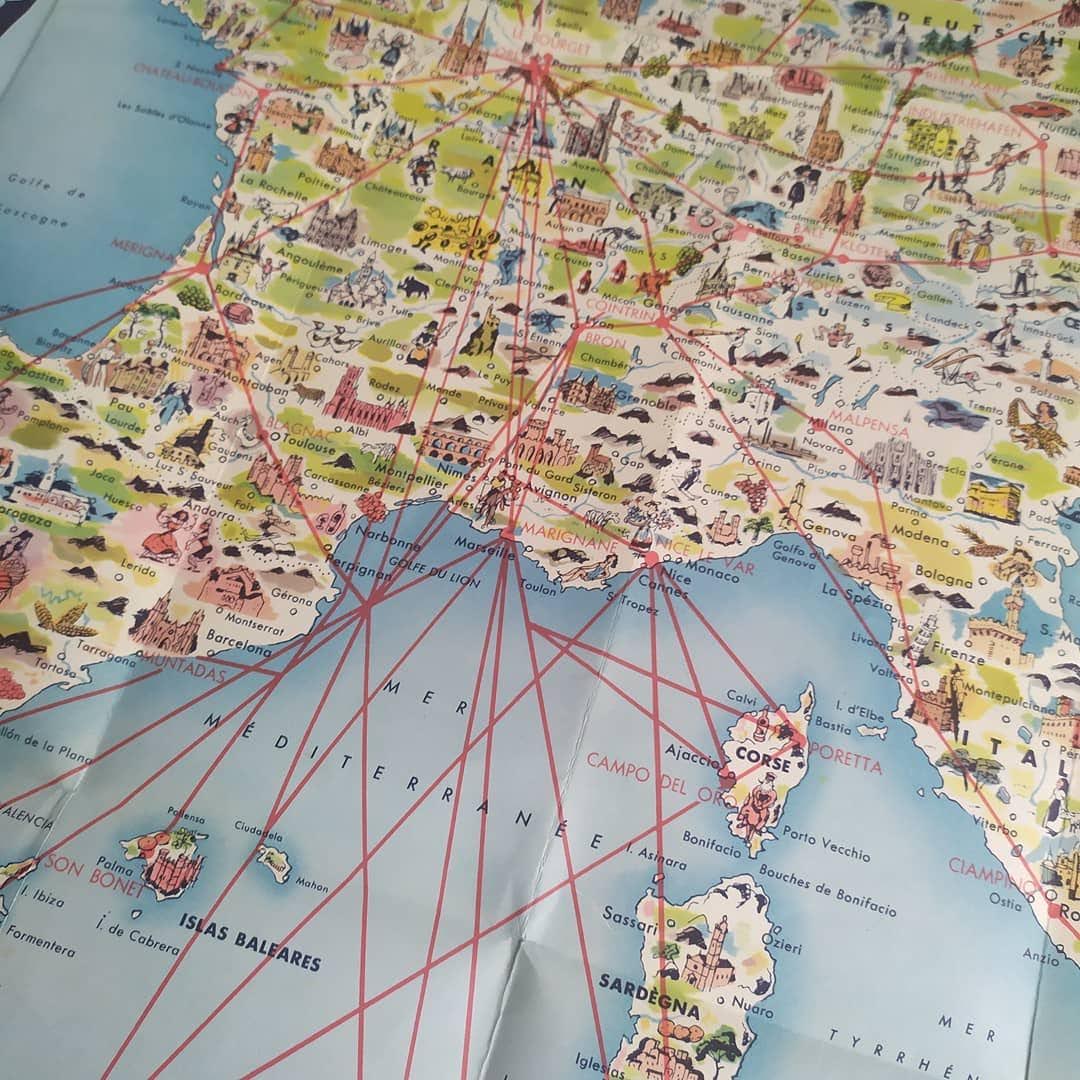 carte air france europe