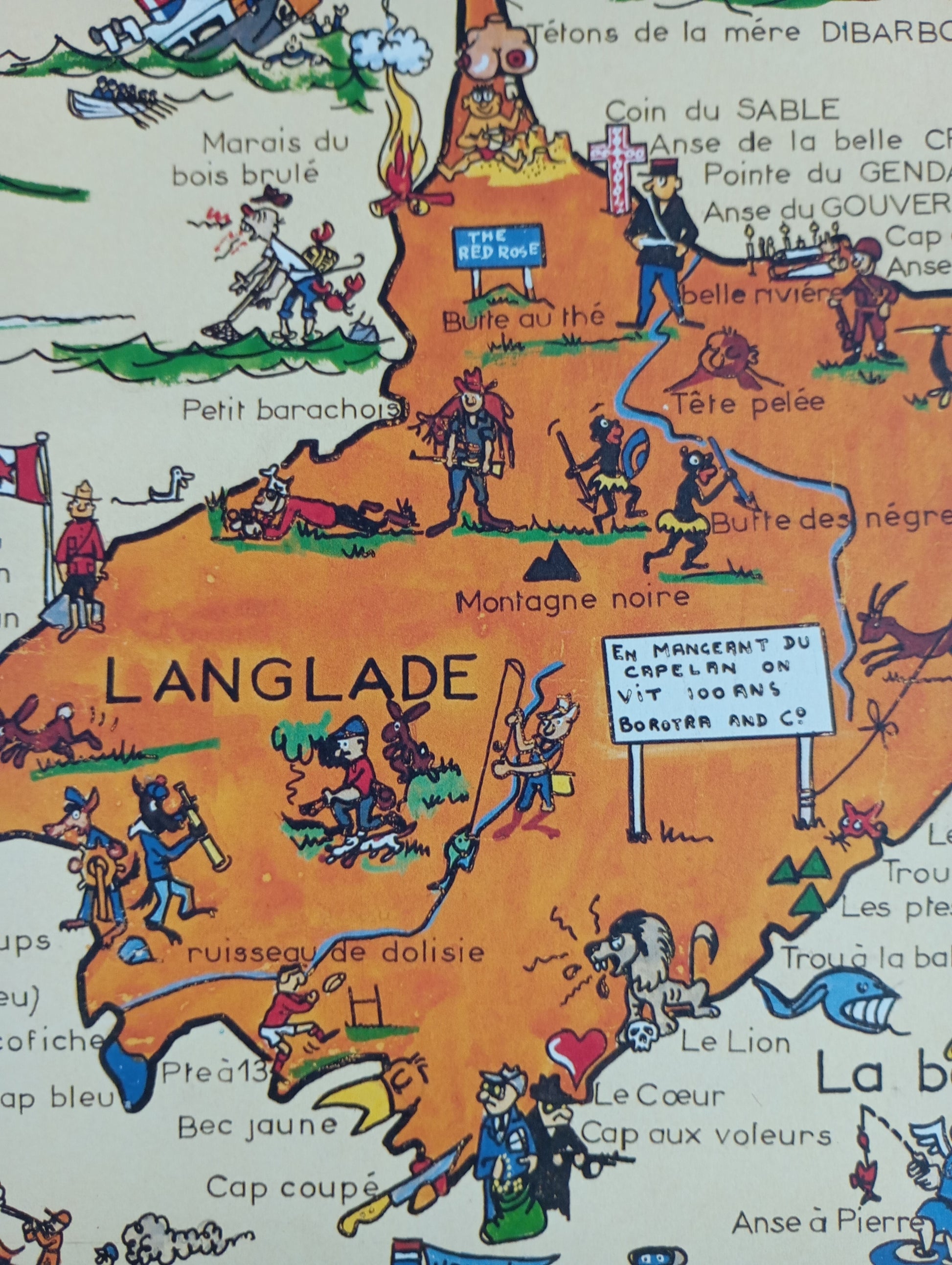 carte ancienne saint pierre et miquelon