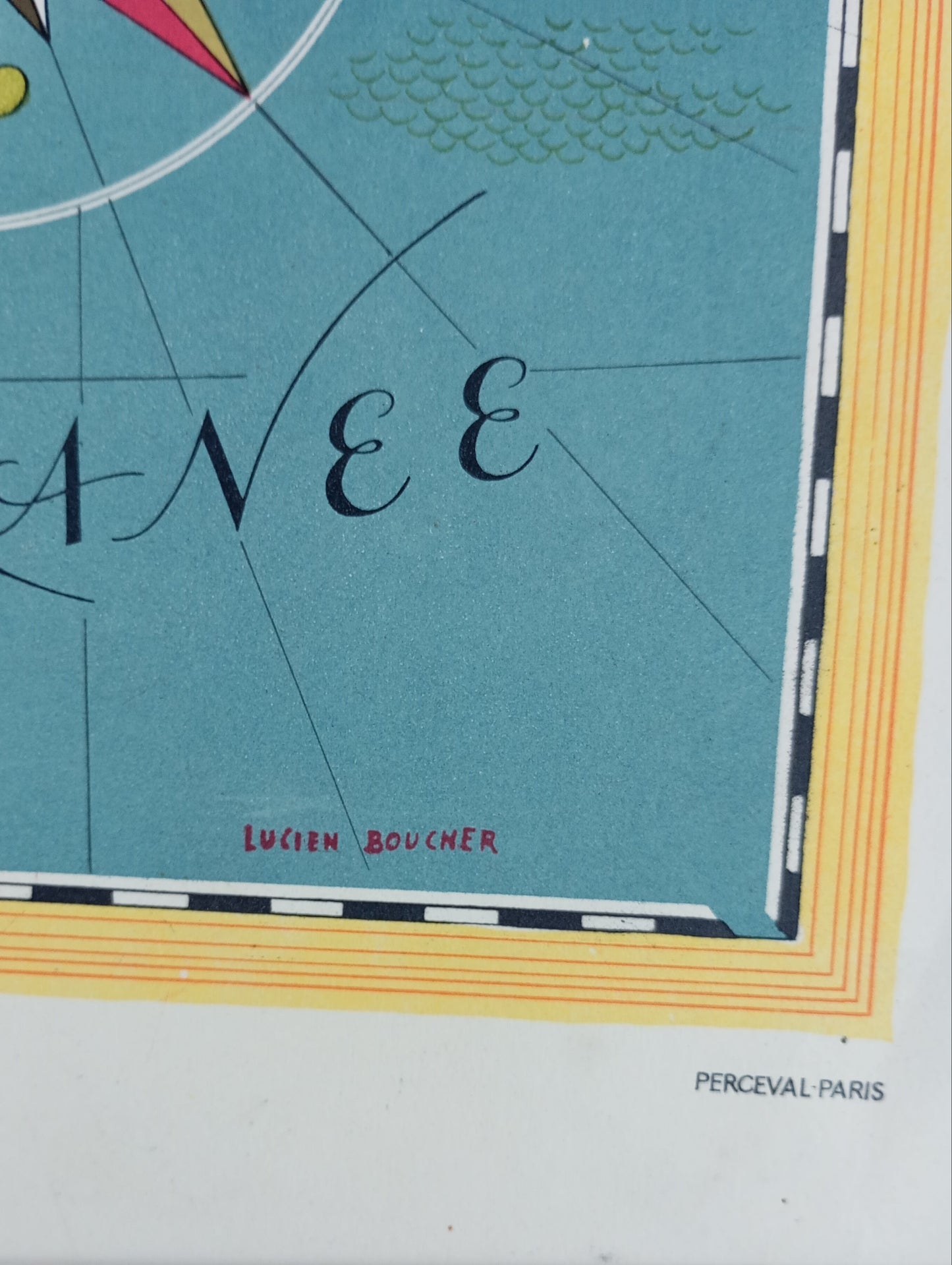 carte vintage france lucien boucher