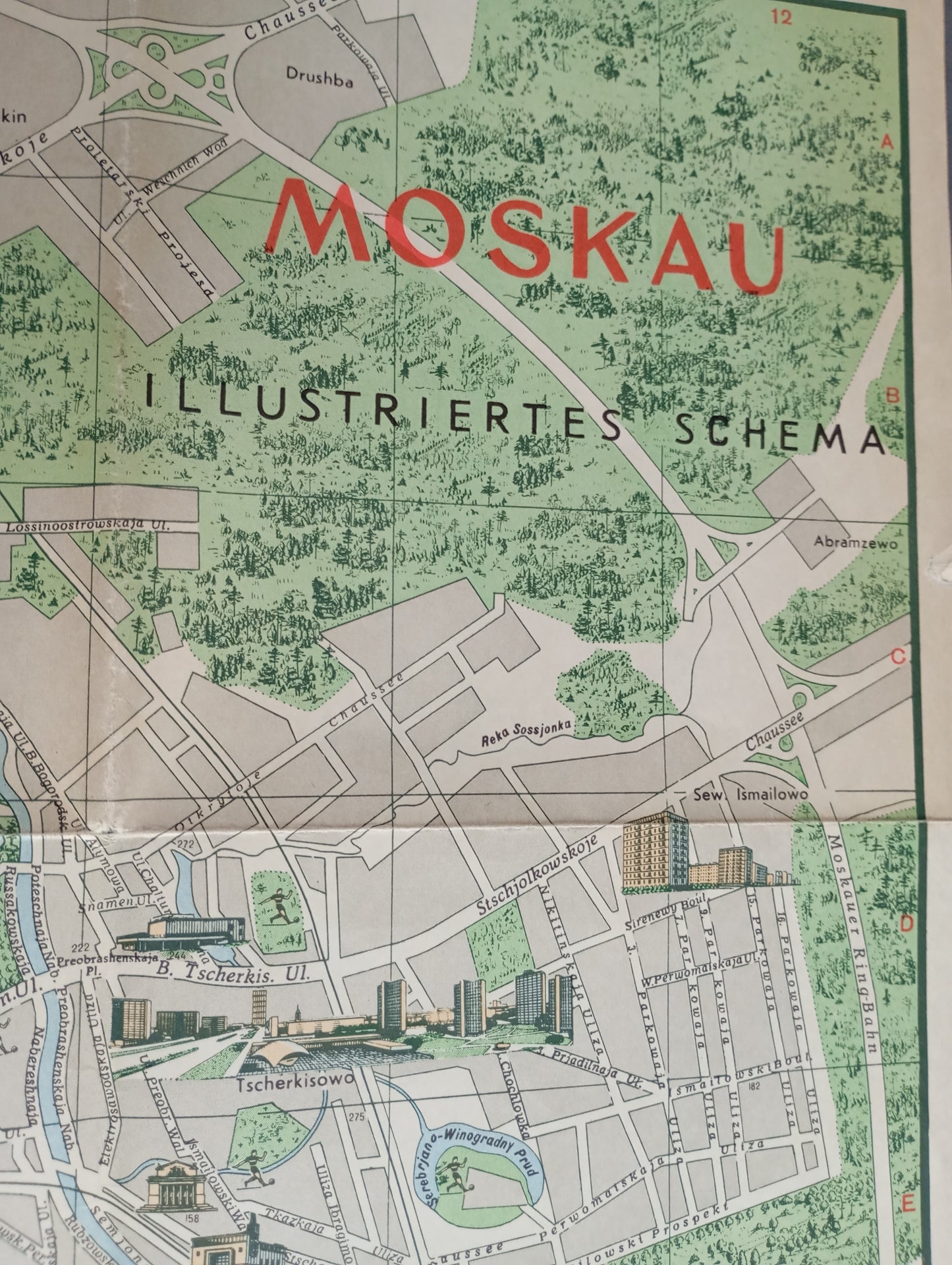moscou monumental  plan 