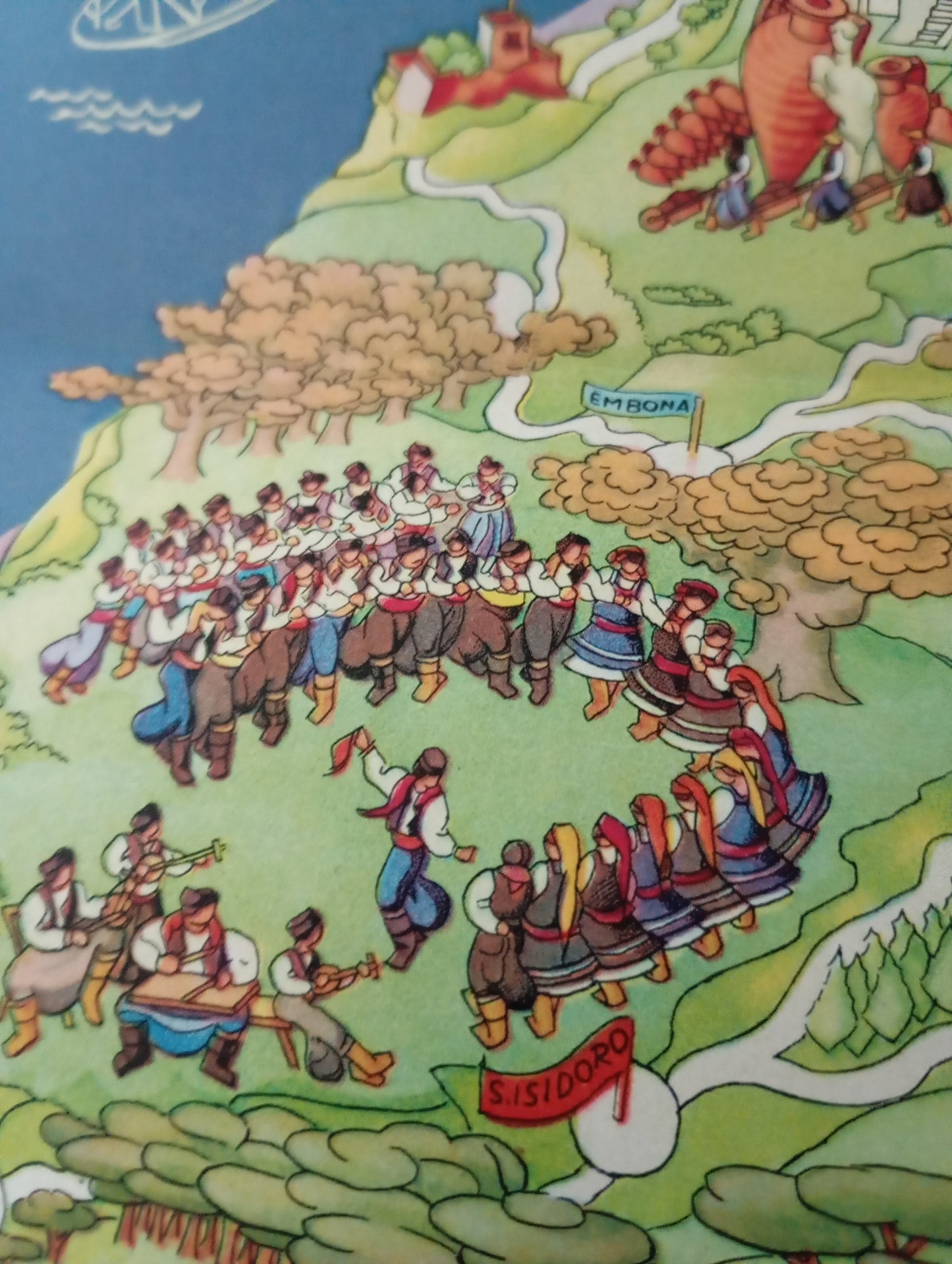 plan carte vintage rhodes ancien