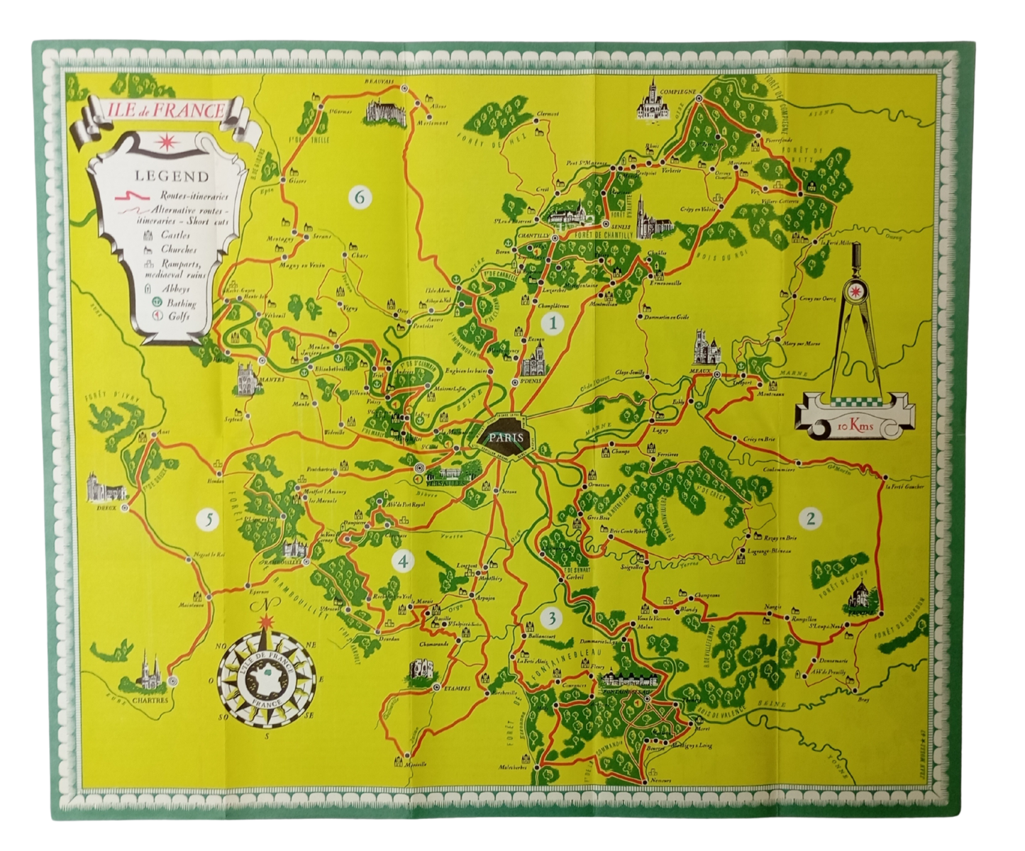 plan vintage ile de france