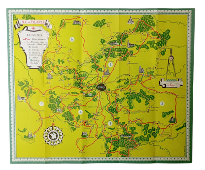 plan vintage ile de france