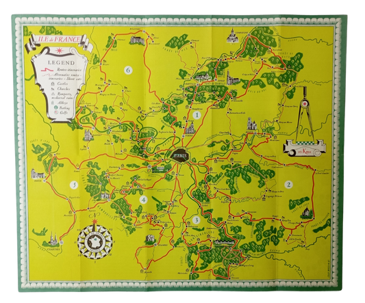 plan vintage ile de france